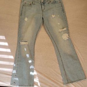American Eagle Sz 10 Short True Boot Cut Jeans